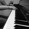 Practicing piano at UofA, Jan 2006